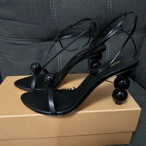Cult Gaia Karina open toe strappy heels